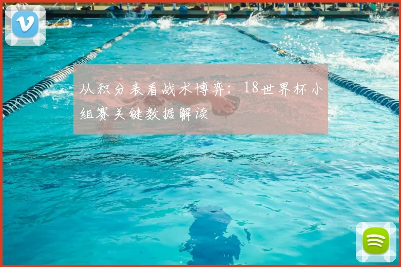 从积分表看战术博弈:18世界杯小组赛关键数据解读